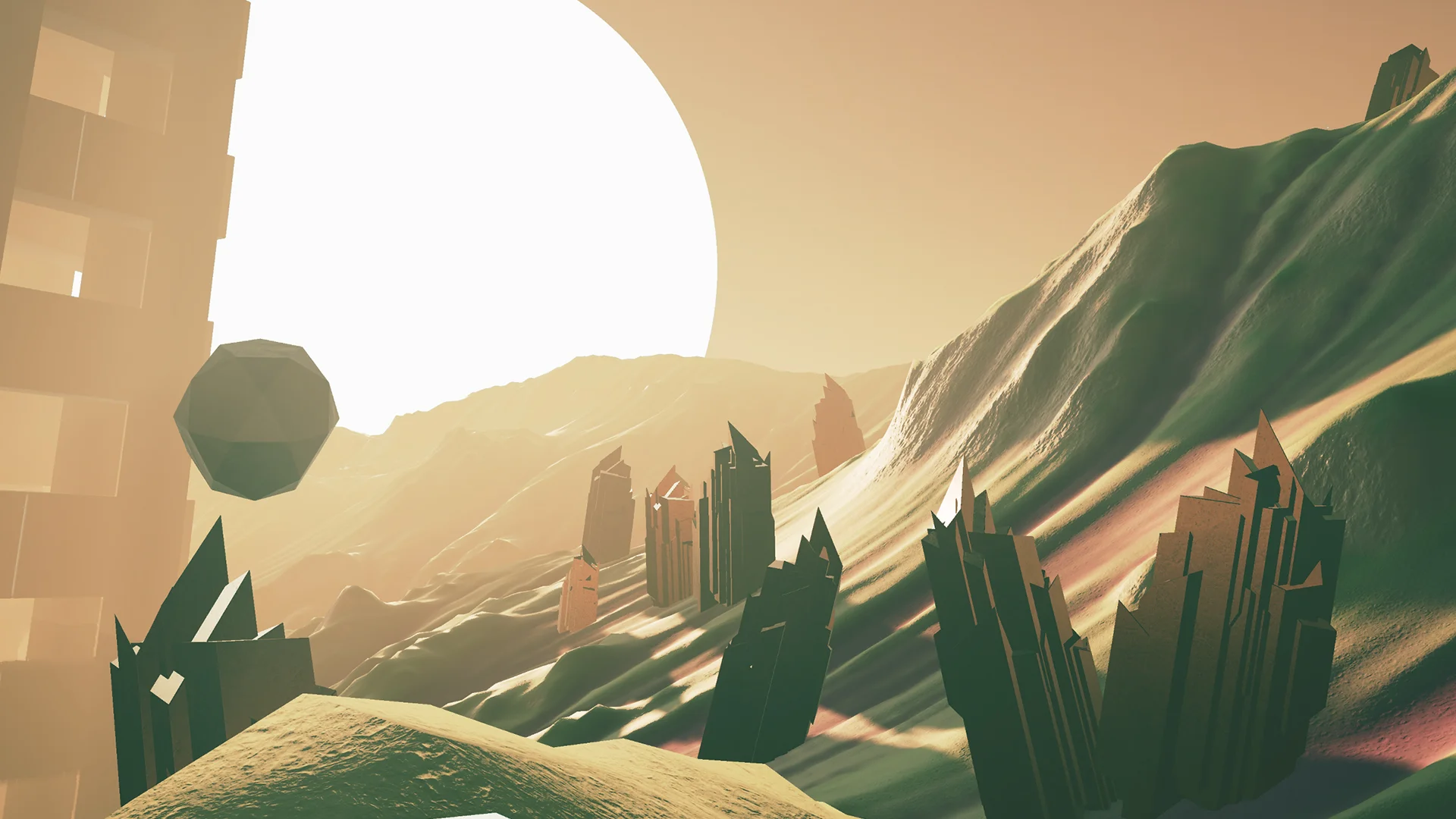 ...and as the Dream progresses, the colors become more vibrant and the worlds more rich.